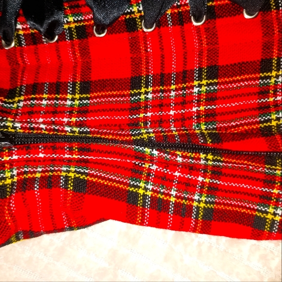 Plaid corset Lavish - Picture 3 of 3